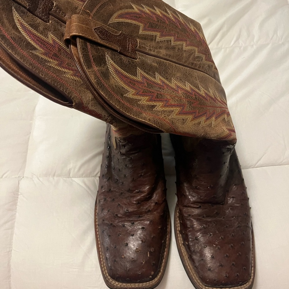 Men’s Genuine Ostrich Boots